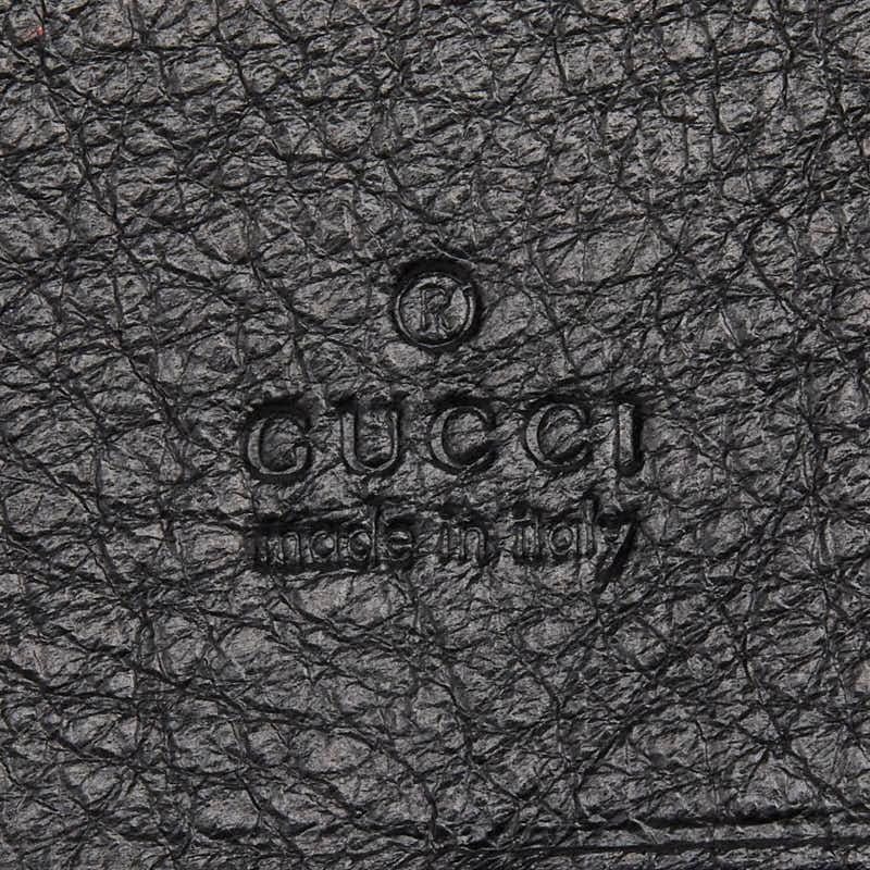 GUCCI（グッチ） GGキャンバス ロゴプレート 6連 キーケース 212098