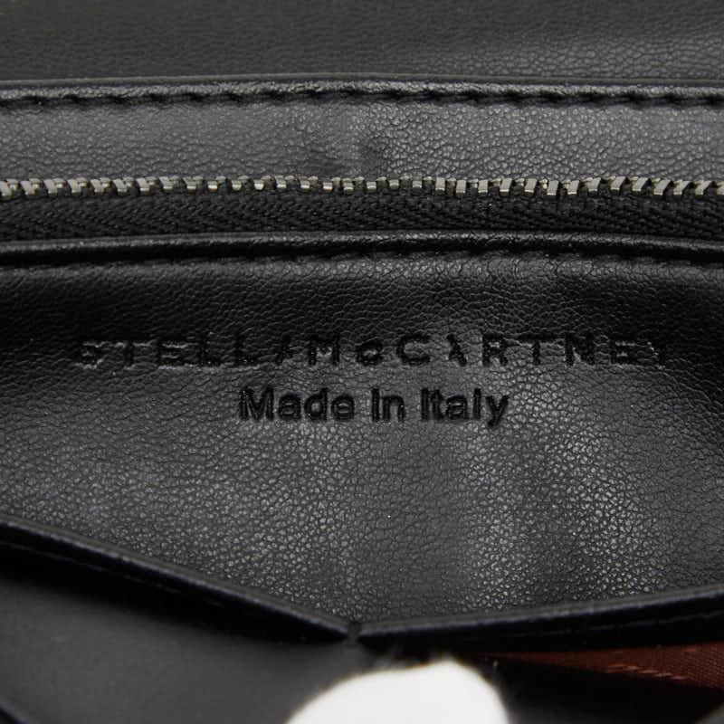 ステラマッカートニー ファラベラ 長財布 ブラック ポリエステル