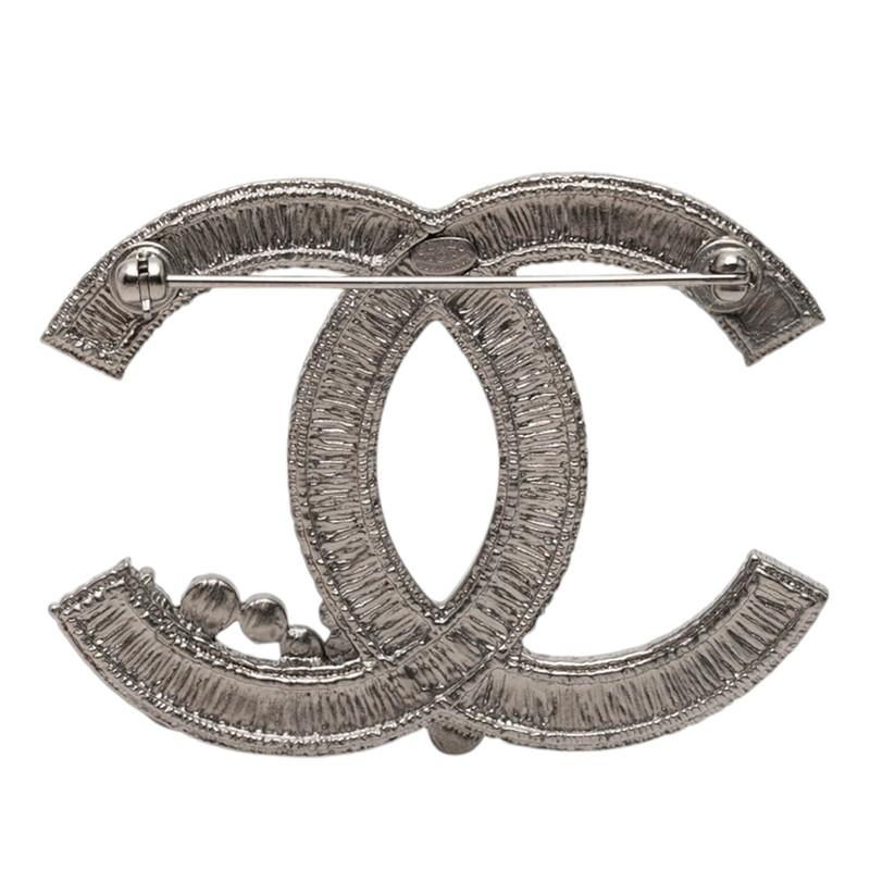 CHANEL（シャネル） ココマーク ブローチ 10A刻印 シルバー メタル