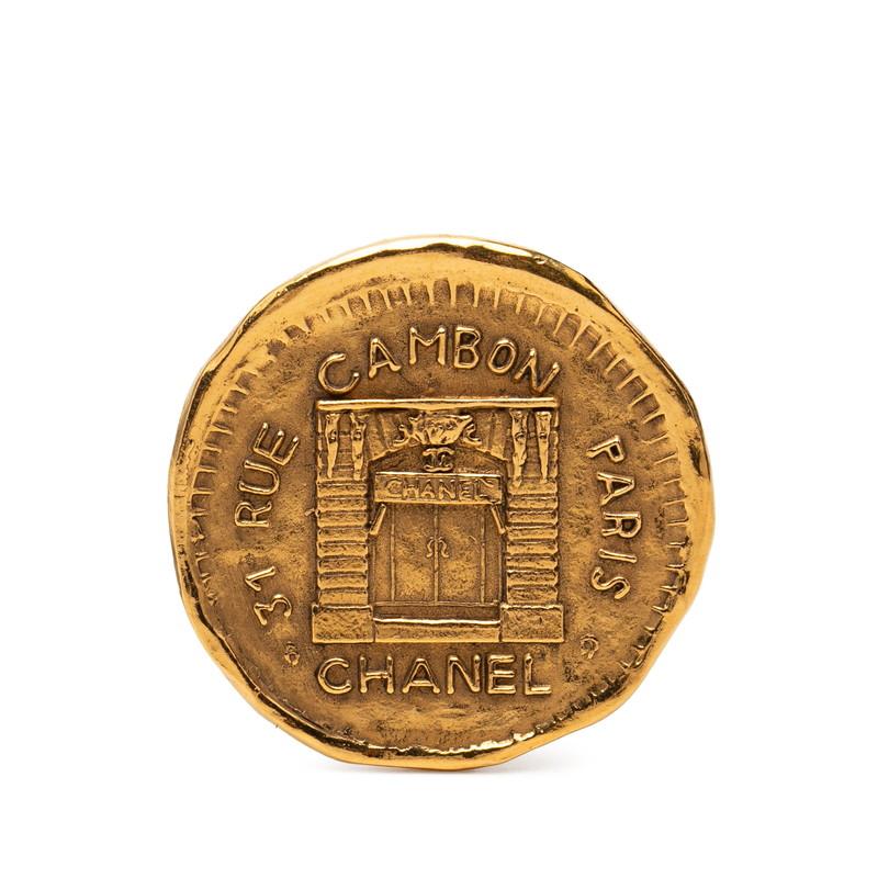 CHANEL（シャネル） 31 RUE CAMBON ル カンボン ラウンド ブローチ 