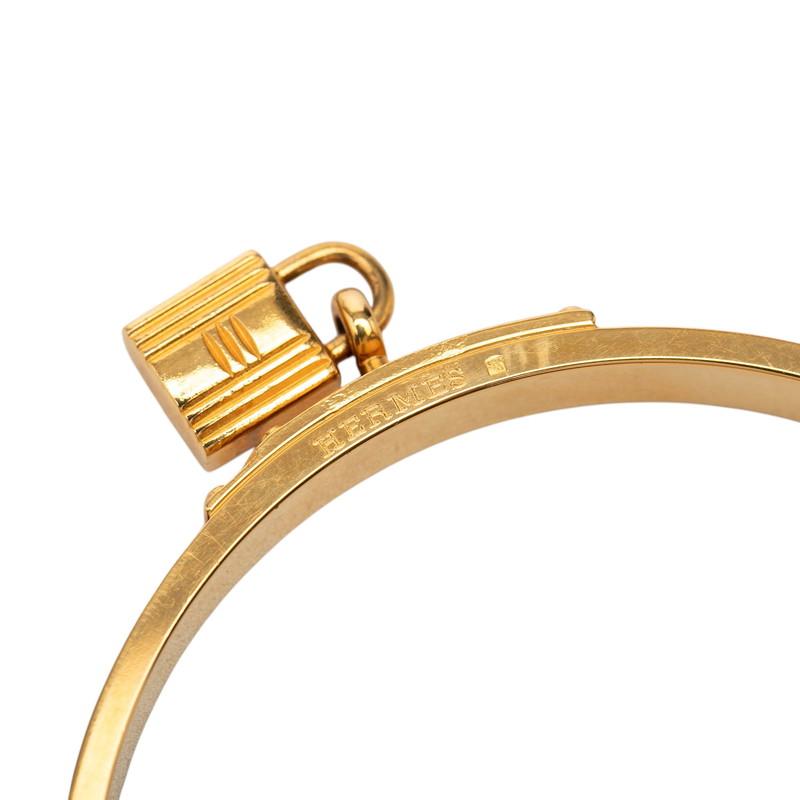 HERMES（エルメス） ケリーバングル ブレスレット ゴールド ブラウン