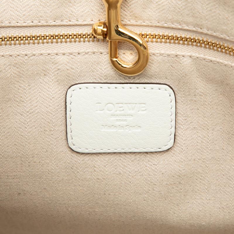 LOEWE（ロエベ） ヘリテージ トートバッグ ショルダーバッグ ホワイト