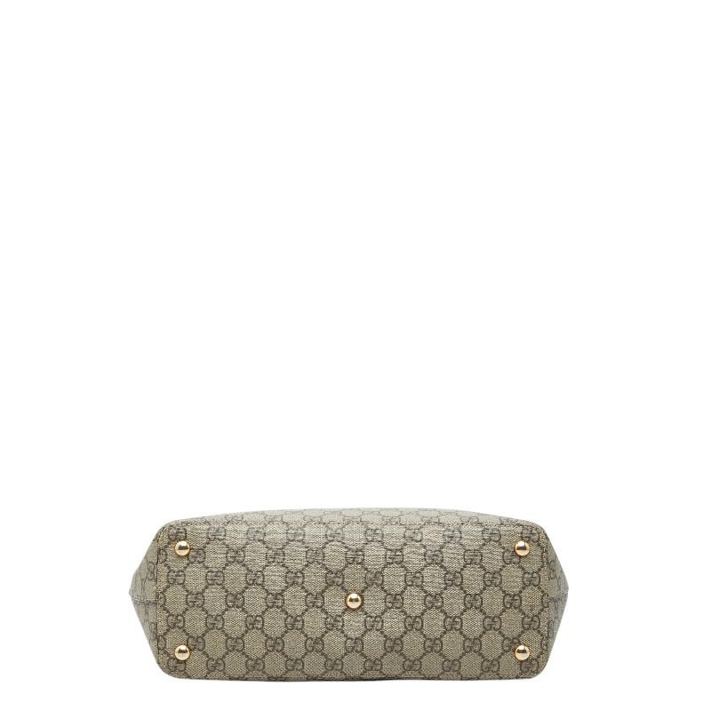 GUCCI（グッチ） GGスプリーム トートバッグ 415721 ベージュ レッド