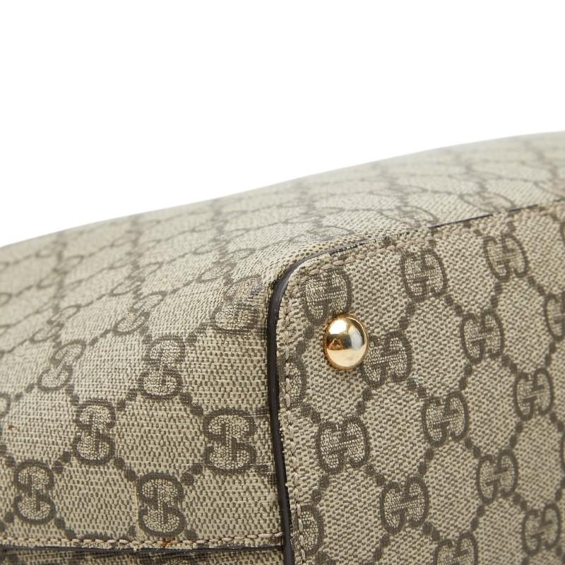 GUCCI（グッチ） GGスプリーム トートバッグ 415721 ベージュ レッド