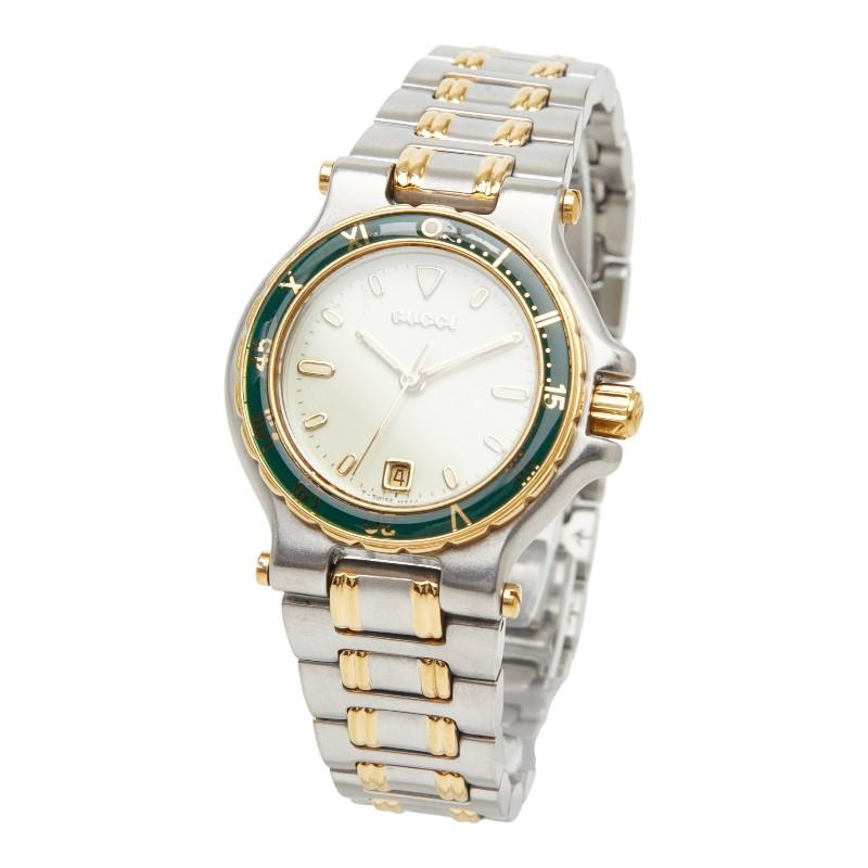 GUCCI グッチ 9700L クオーツ レディース腕時計 GUCCI（グッチ） ヴィンテージ 腕時計 9700L クオーツ アイボリ文字盤