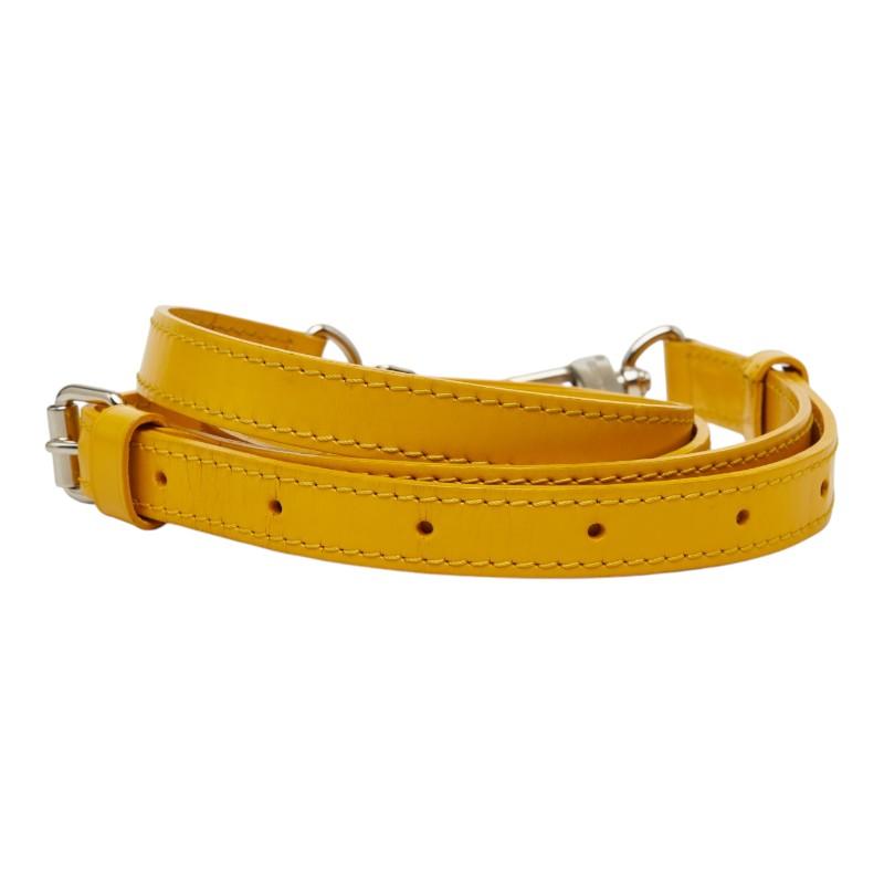 【LOUIS VUITTON】ショルダーストラップ　レザー　イエロー LOUIS VUITTON（ルイ・ヴィトン） ルイ ヴィトン ショルダーストラップ