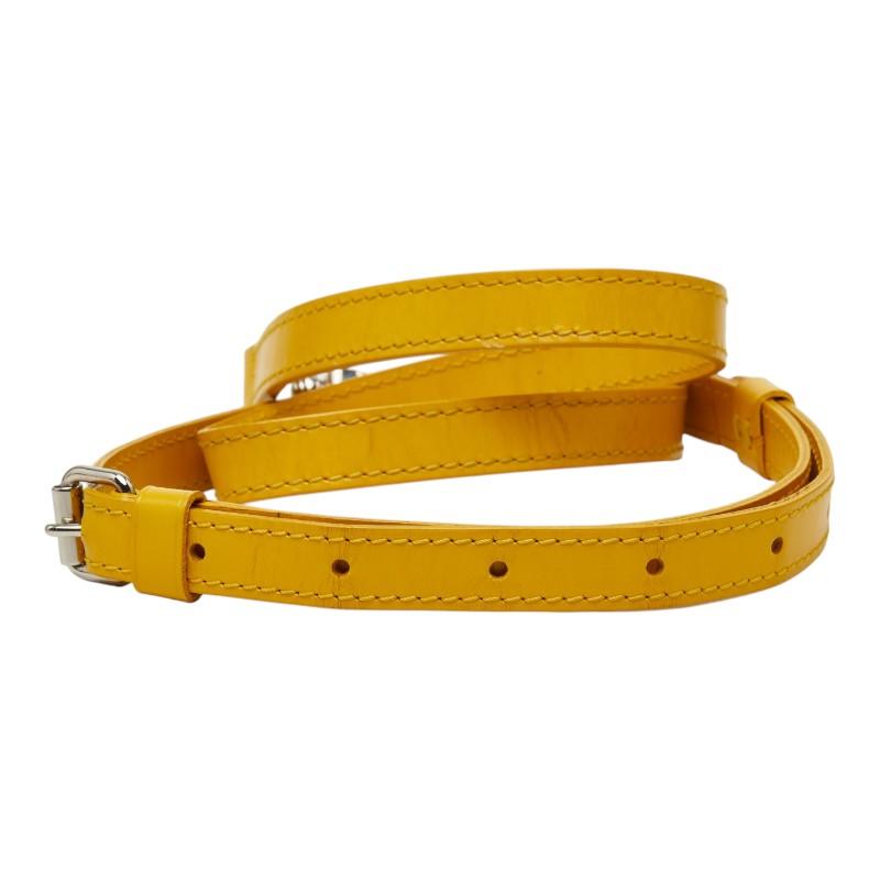 【LOUIS VUITTON】ショルダーストラップ　レザー　イエロー LOUIS VUITTON（ルイ・ヴィトン） ルイ ヴィトン ショルダーストラップ