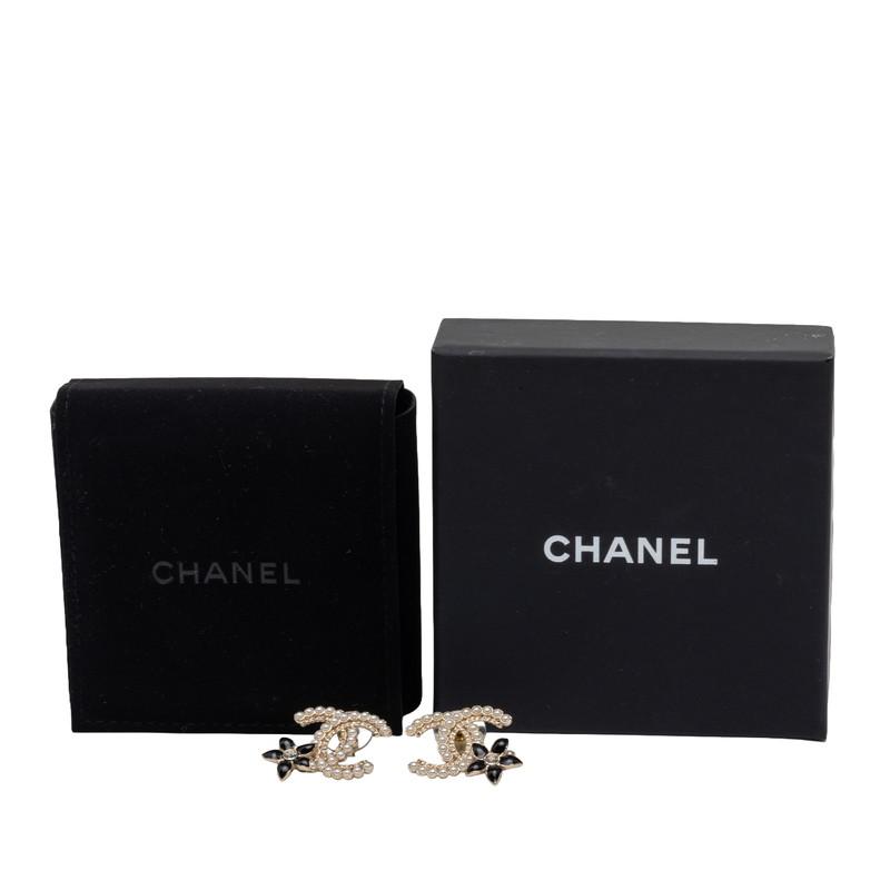 CHANEL（シャネル） ココマーク フラワー スタッドピアス A22K