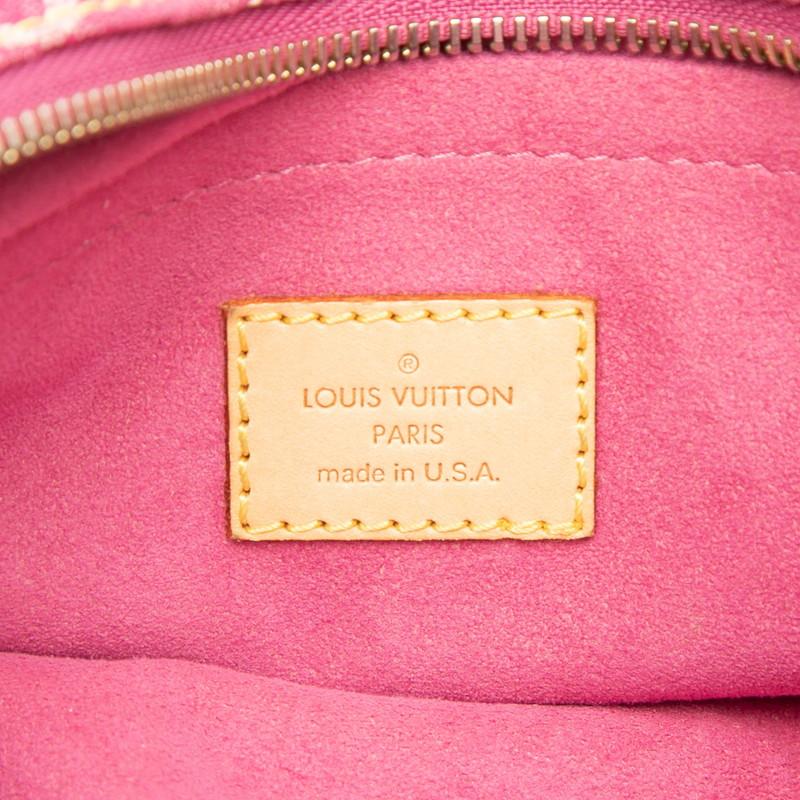 LOUIS VUITTON モノグラムクッション ピンク LOUIS VUITTON（ルイ・ヴィトン） ルイ ヴィトン モノグラム デニム