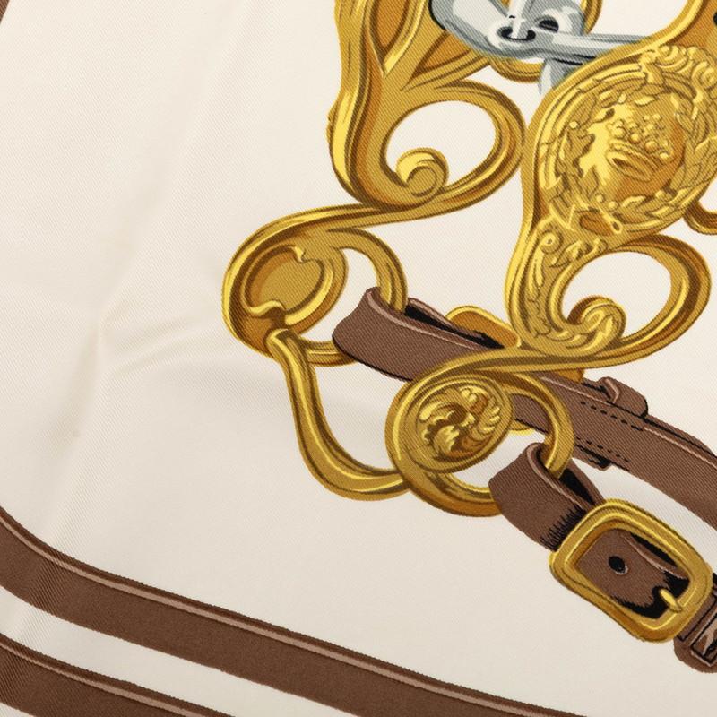 HERMES（エルメス） カレ90 BRIDE de GALA 式典用の馬勒 スカーフ