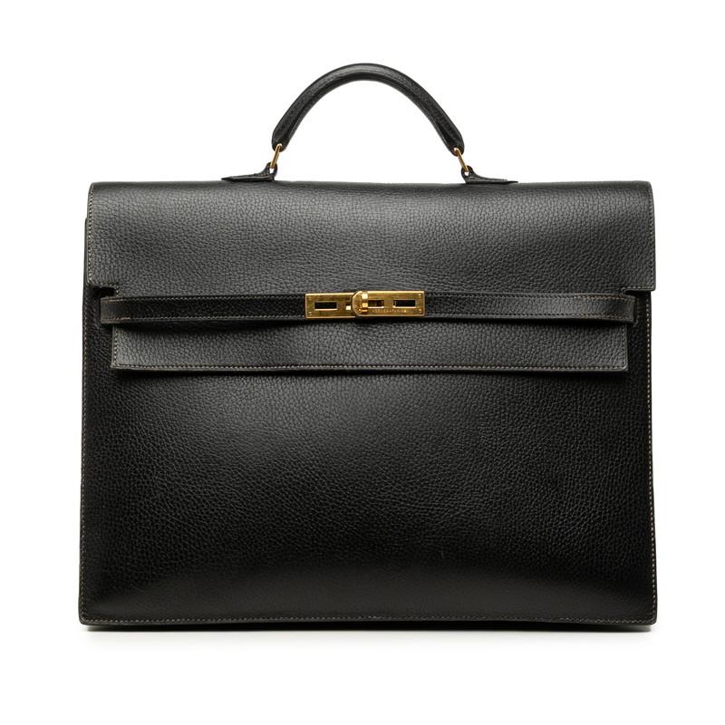 エルメス ケリーデペッシュ38 □L 黒 鍵付 箱付 HERMES（エルメス） ケリーデペッシュ38 ハンドバッグ ビジネスバッグ
