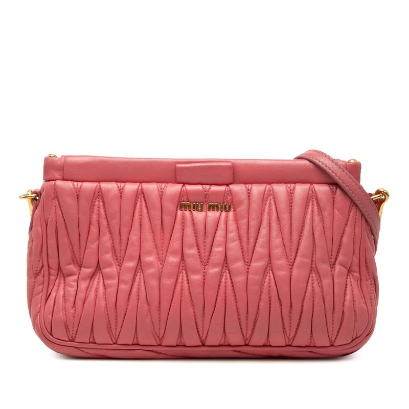 miu miu（ミュウミュウ） マテラッセ ショルダーバッグ ワンショルダー 