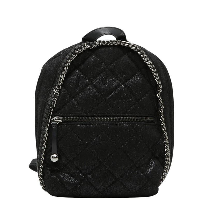 【未使用級】STELLA McCARTNEY バックパック　ファラベラ ステラマッカートニー ファラベラ リュック バックパック ブラック