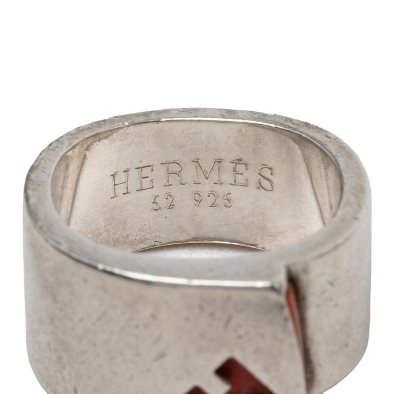 HERMES（エルメス） キャンディ リング 指輪 #52 SV925 シルバー