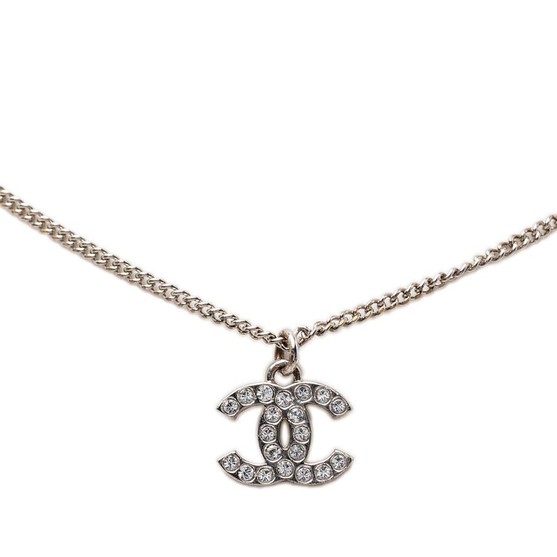 CHANEL（シャネル） ココマーク ペンダント ネックレス シルバー