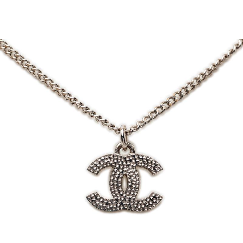 CHANEL（シャネル） ココマーク ペンダント ネックレス シルバー