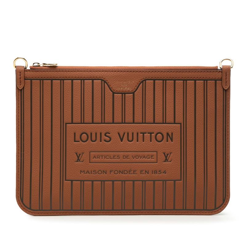 Louis Vuitton モノグラム ネヴァーフル付属ポーチ ブラウン LOUIS VUITTON（ルイ・ヴィトン） ルイ ヴィトン モノグラム ネヴァー
