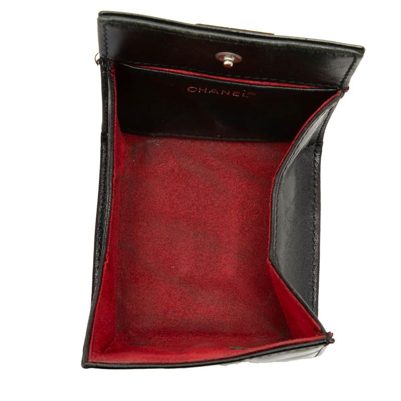 CHANEL（シャネル） チョコバー コインケース 小銭入れ ブラック