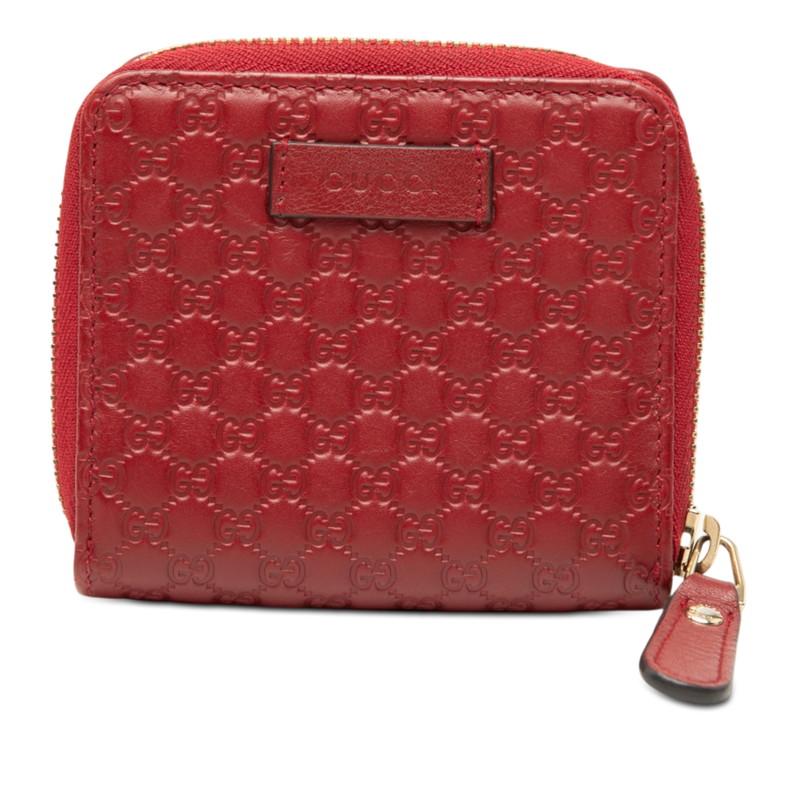 グッチ  コンパクトウォレット マイクログッチシマ アウトレット 二つ折り GUCCI（グッチ） マイクログッチシマ 二つ折り財布 コンパクト