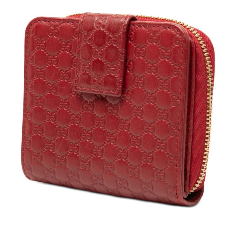 GUCCI（グッチ） マイクログッチシマ 二つ折り財布 コンパクト