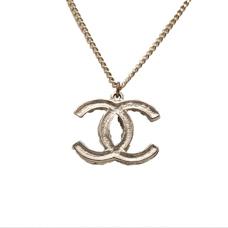 ジャンク CHANEL パールネックレス A12A CHANEL（シャネル） ココマーク ネックレス ペンダント A12A ゴールド