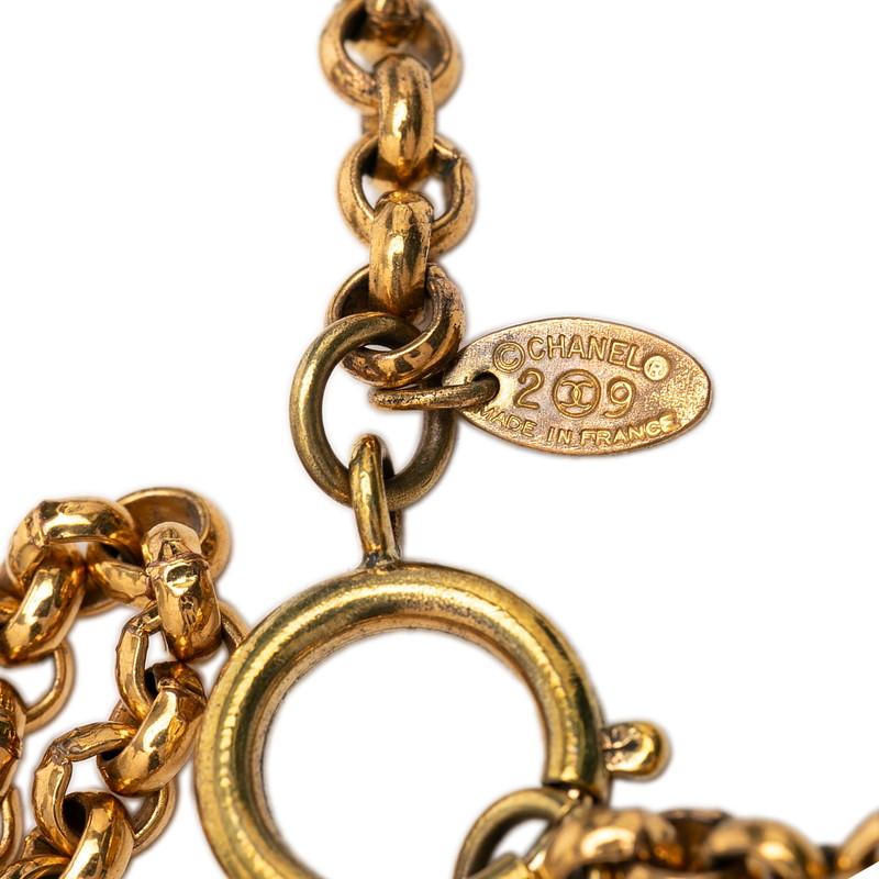 ヴィンテージCHANEL シャネルネックレス7.0gゴールドメッキ CHANEL（シャネル） ヴィンテージ ココマーク ローグ チェーン