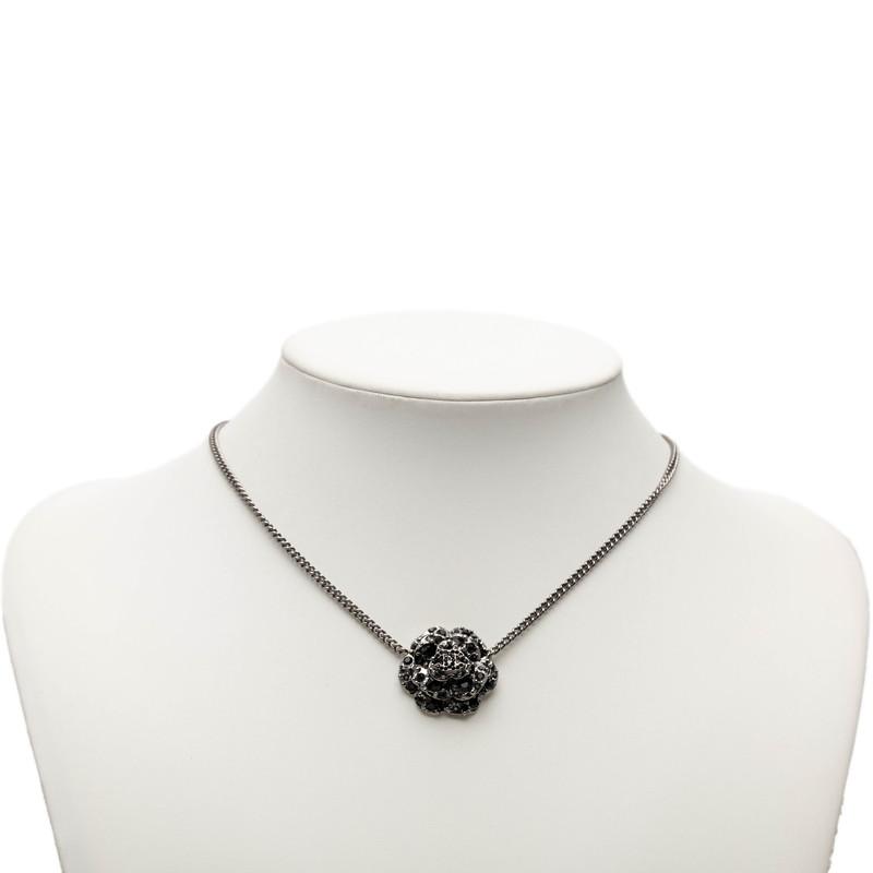 CHANEL（シャネル） カメリア ココマーク ネックレス シルバー 