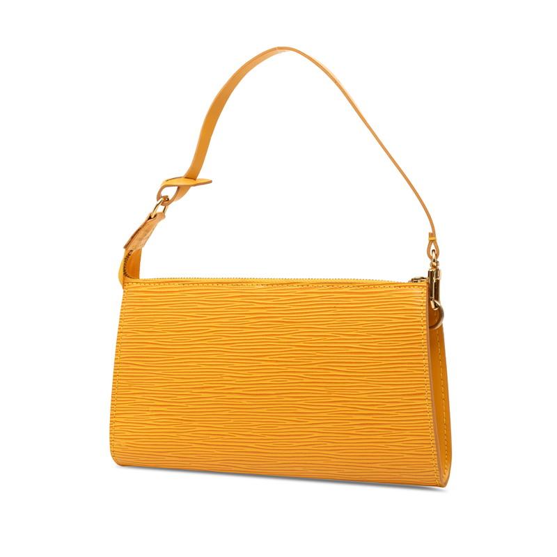LOUIS VUITTON エピ ポシェット アクセサリーポーチ イエロー LOUIS VUITTON（ルイ・ヴィトン） ルイ ヴィトン エピ ポシェット