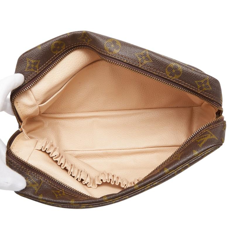 美品】LOUISVUITTON トゥルーストワレット28 クラッチバッグ大きめ