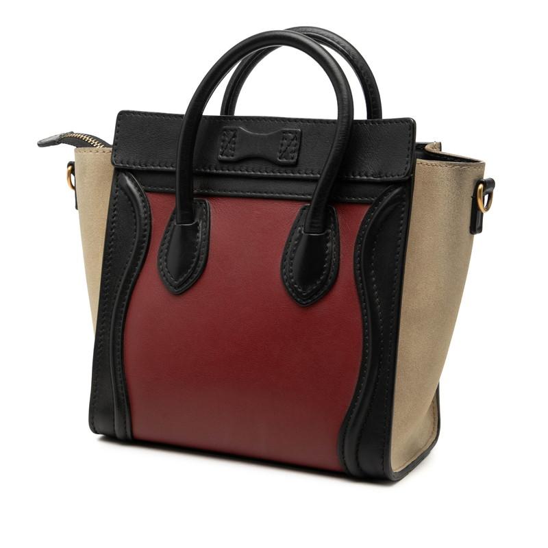 CELINE（セリーヌ） ラゲージ ナノショッパー ハンドバッグ ショルダー