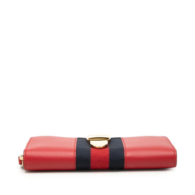 GUCCI（グッチ） シルヴィ シェリーライン 長財布 ラウンドファスナー