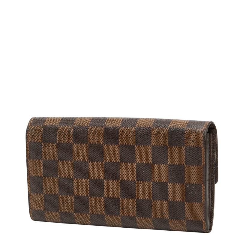 ヴィトン ダミエ ポルトフォイユサラ N61734 ブラウン 長財布 LOUIS VUITTON（ルイ・ヴィトン） ルイ ヴィトン ダミエ
