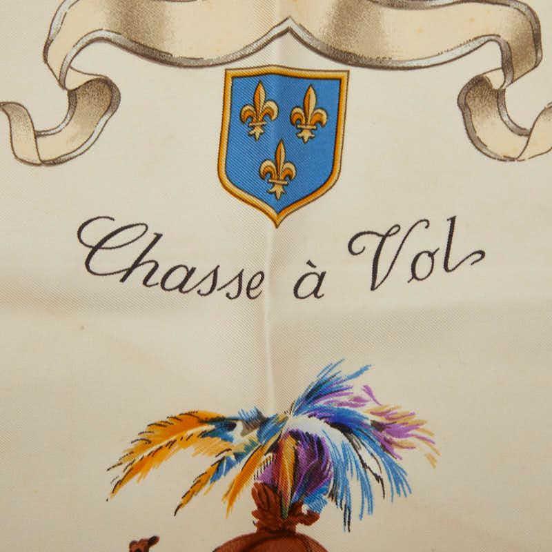 HERMES（エルメス） カレ90 Chasse a Vol 鷹狩り スカーフ 大判