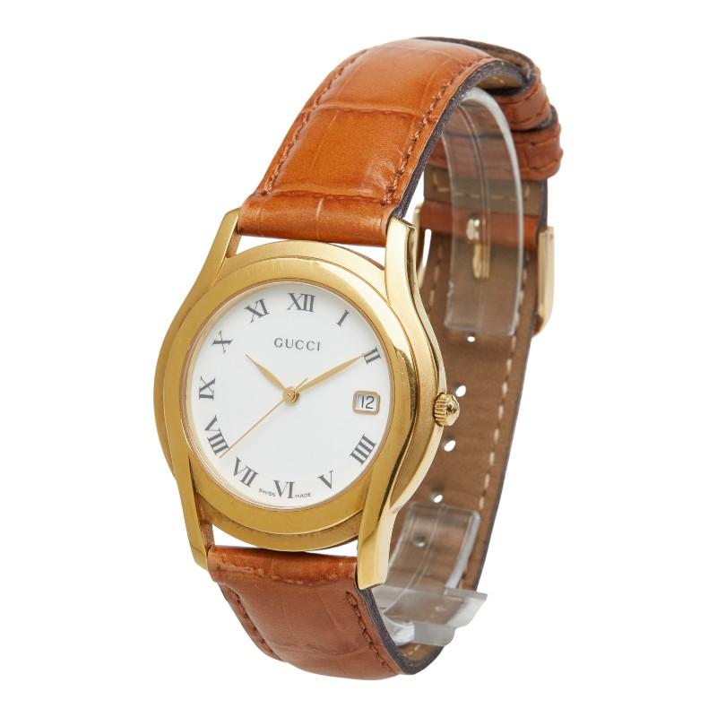 GUCCI（グッチ） 腕時計 社外ベルト 5400M クオーツ ホワイト文字盤