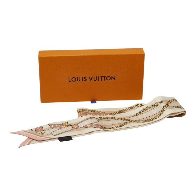 極美品 LOUIS VUITTON ルイ・ヴィトン スカーフ シルク バンドー