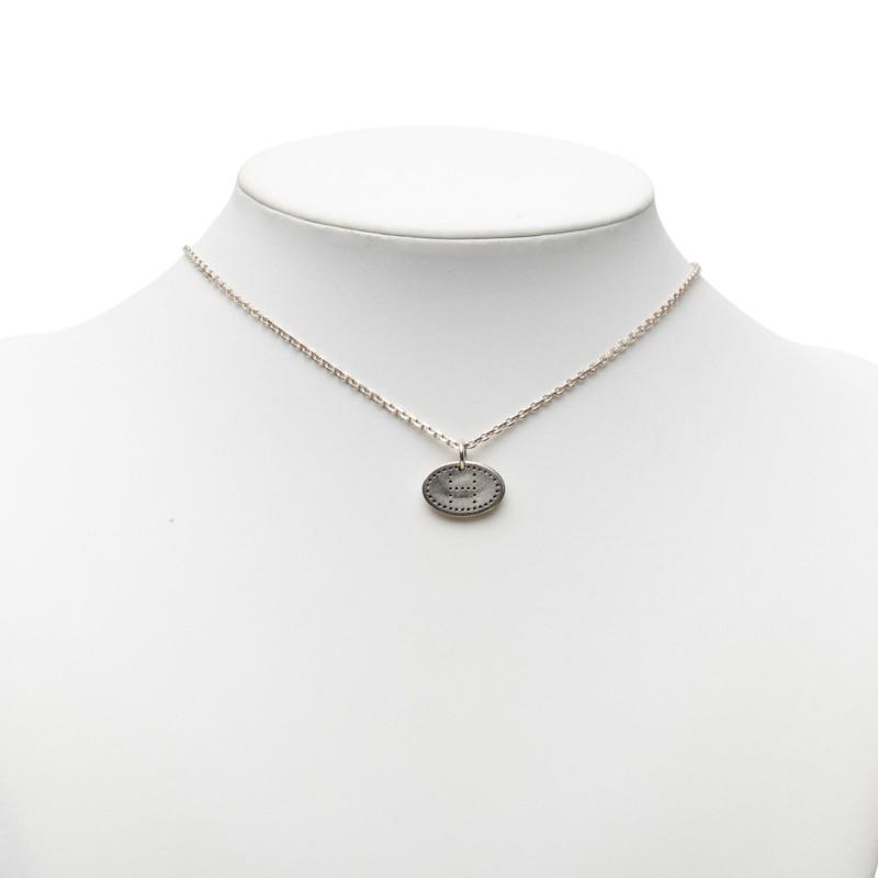 HERMES エルメス エクリプス エブリン s925 HERMES（エルメス） エクリプス エブリン ネックレス SV925 シルバー