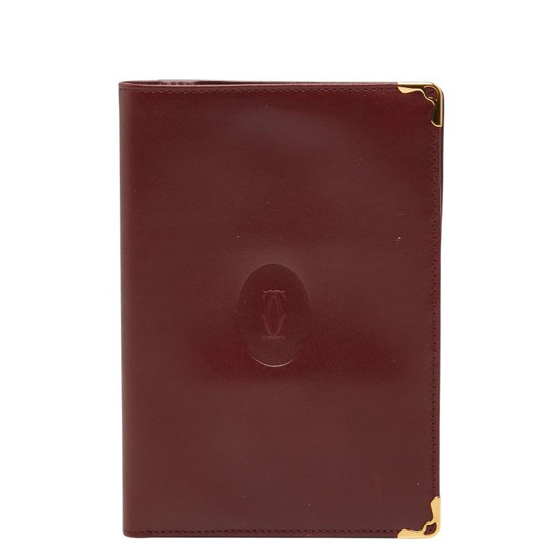 Cartier（カルティエ） マストライン 長財布 二つ折り財布 ワイン
