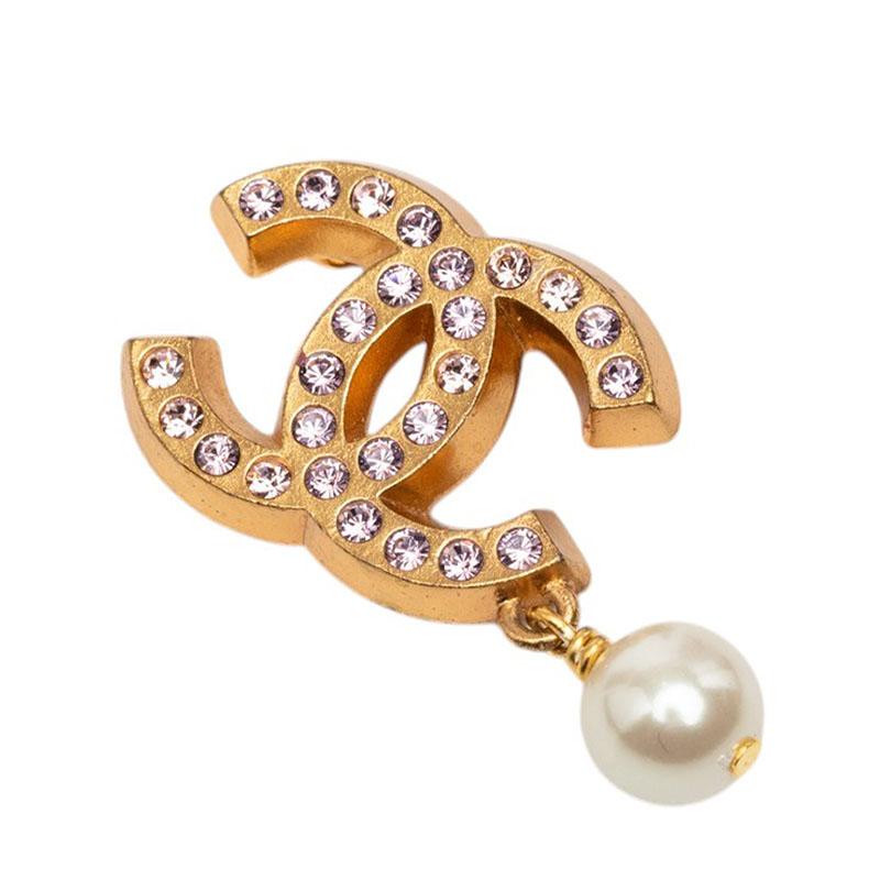 CHANEL（シャネル） ココマーク ブローチ 02P ゴールド ラインストーン