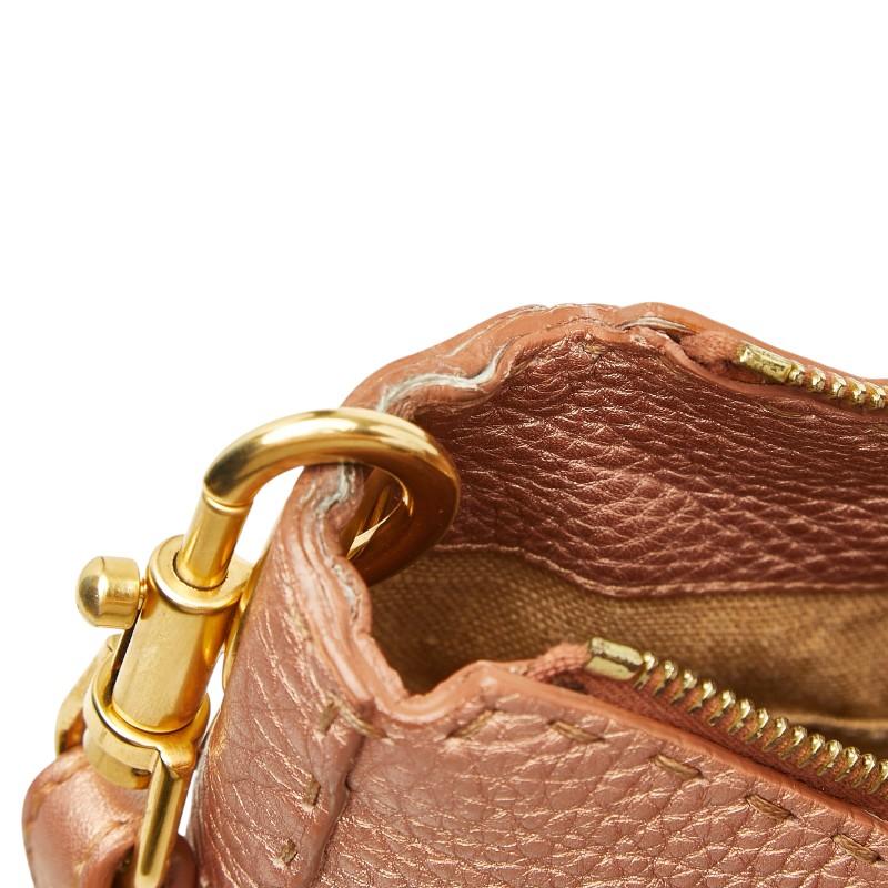 FENDI（フェンディ） セレリア 斜め掛け ショルダーバッグ ピンク