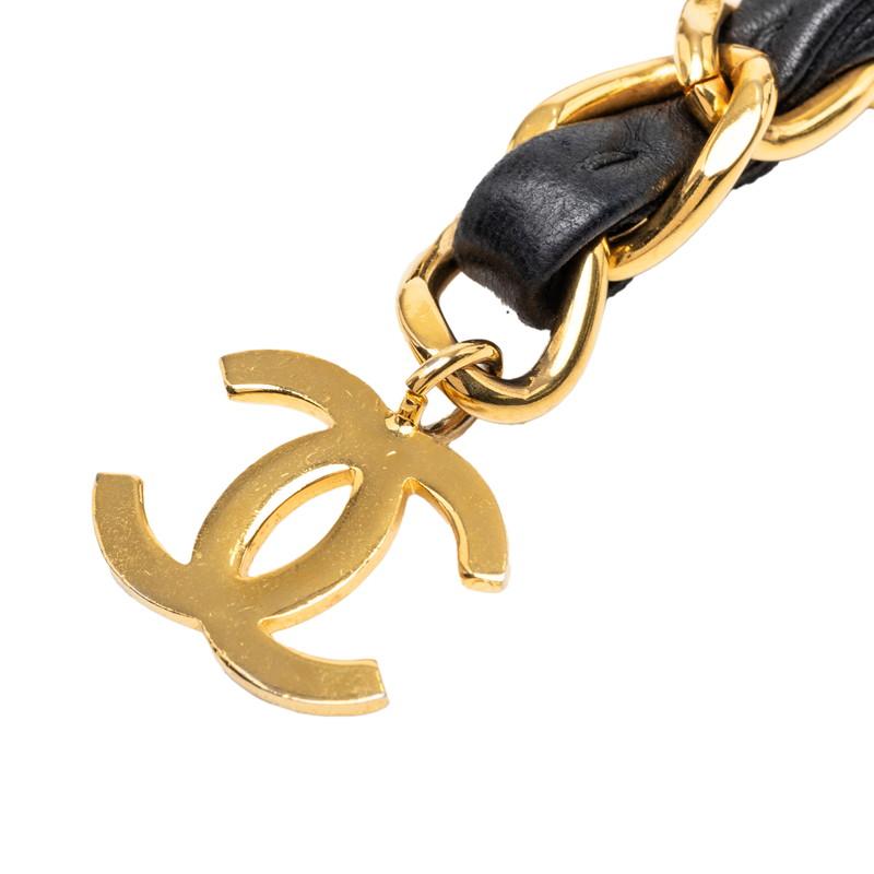 CHANEL（シャネル） ココマーク チェーンベルト ゴールド ブラック