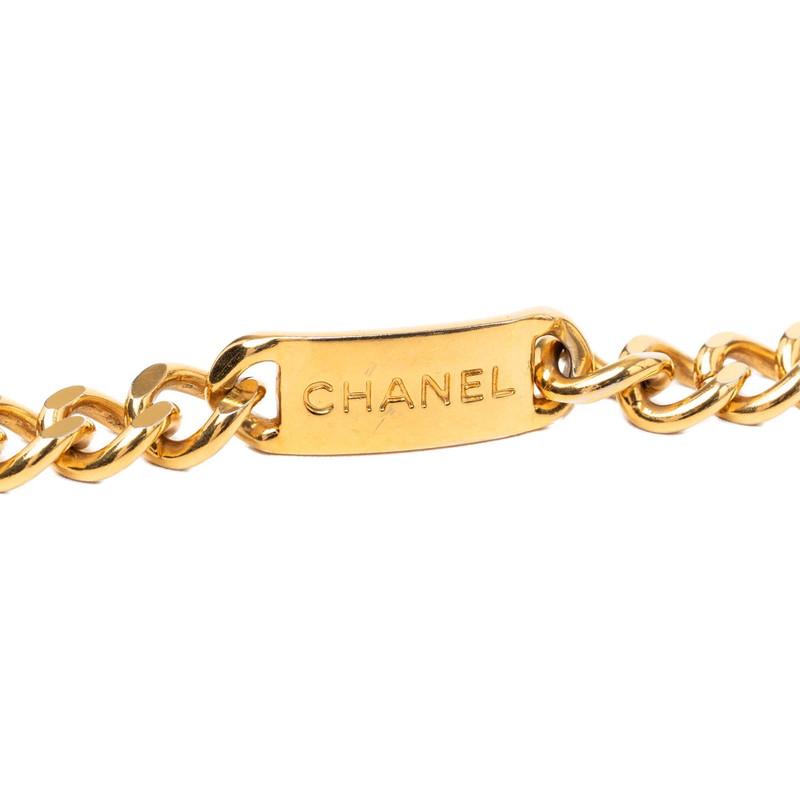 CHANEL（シャネル） ヴィンテージ ロゴ チェーン ベルト ゴールド