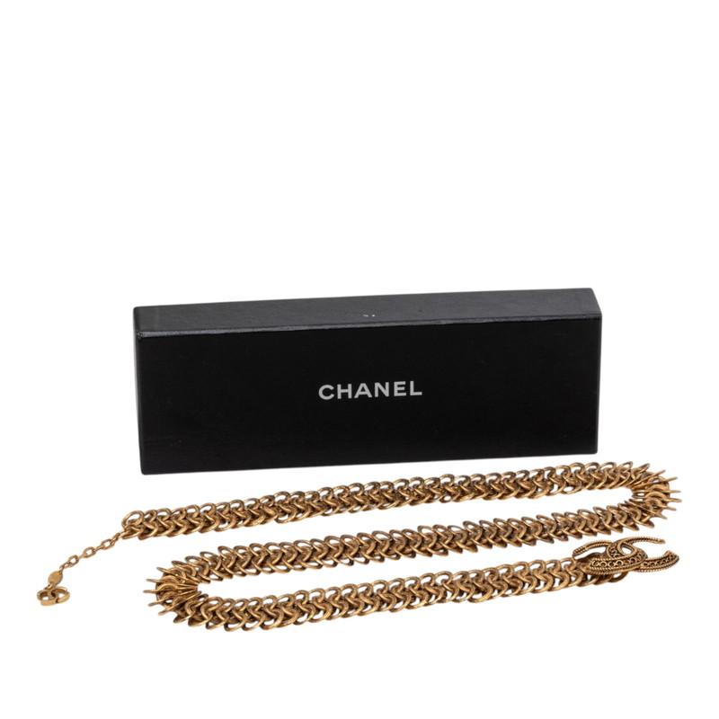 CHANEL シャネル チェーンベルト ココ マーク ゴールド ヴィンテージ CHANEL（シャネル） ヴィンテージ ココマーク チェーン ベルト