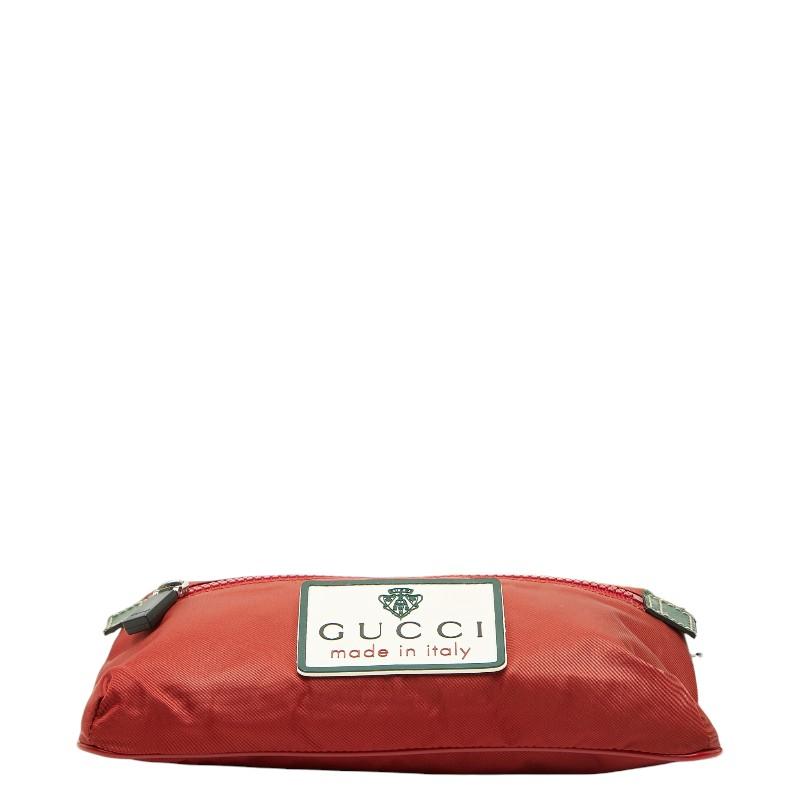 GUCCI（グッチ） ロゴ ボディバッグ ウエストバッグ 189663 レッド