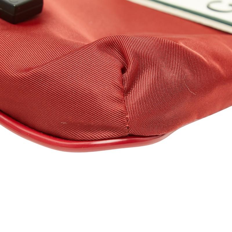 GUCCI（グッチ） ロゴ ボディバッグ ウエストバッグ 189663 レッド