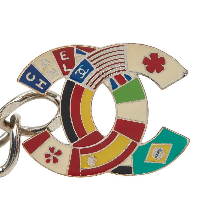 CHANEL（シャネル） ココマーク チェーンベルト 国旗 03A シルバー