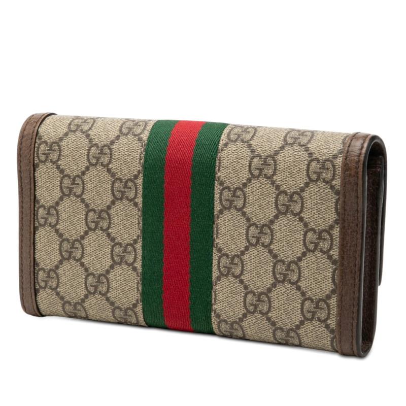 GUCCI（グッチ） オフィディア GGスプリーム 長財布 コンチネンタル