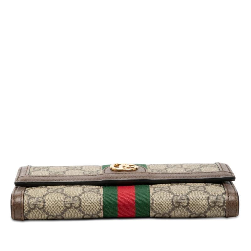 GUCCI（グッチ） オフィディア GGスプリーム 長財布 コンチネンタル