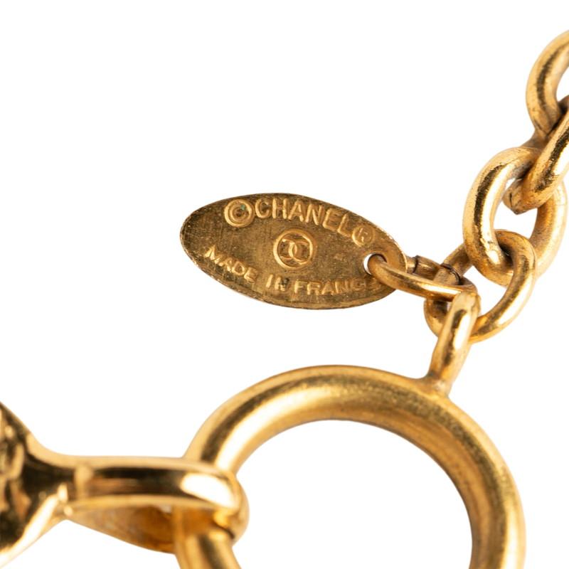 CHANEL（シャネル） ココマーク ひし形 モチーフ ネックレス ゴールド