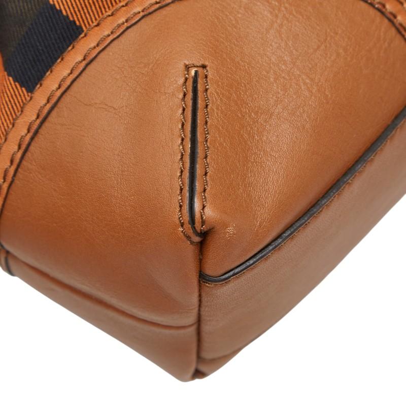 BURBERRY（バーバリー） チェック トートバッグ ブラウン マルチカラー