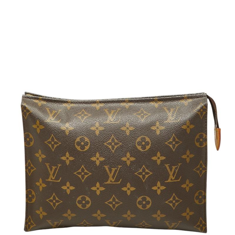 ベタなし　ルイヴィトン　モノグラム　ポッシュトワレット26 セカンドバッグ LOUIS VUITTON（ルイ・ヴィトン） ルイ ヴィトン モノグラム ポッシュ